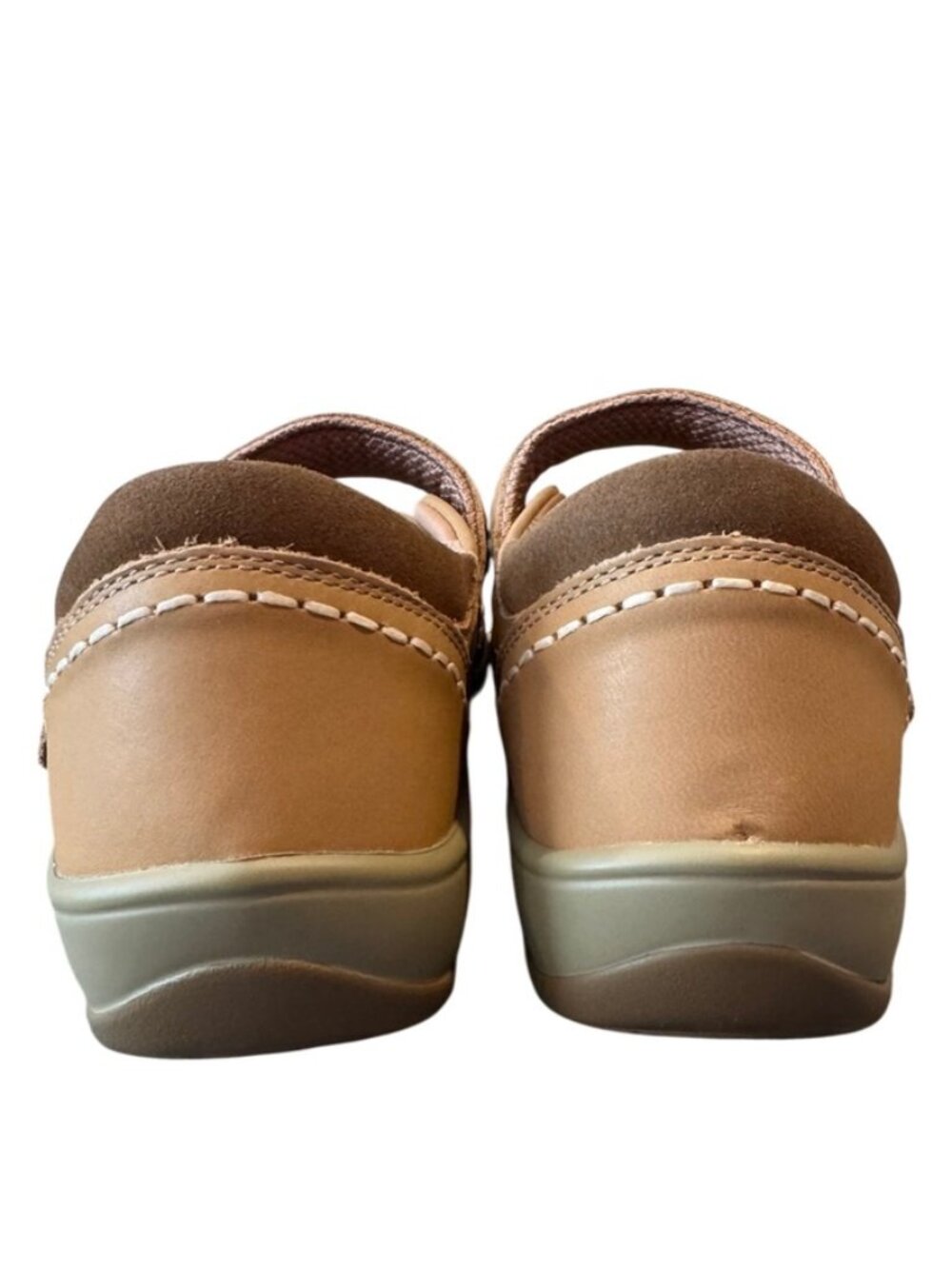 Orthofeet Athens Mary Jane Shoes Women’s 9 Wide D Tan Leather Comfort Walking - Picture 3 of 6